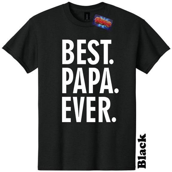 Best Papa Ever Fathers Day Grandpa Pops T-Shirt Dad The Twisted Donut