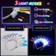 thumbnail image 5 of Diademas LED HONLYNE que brillan en la oscuridad, suministros para fiestas, 2 unidades, 5 of 9
