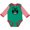 Green and Red, variant on Inktastic Proud Owner of a Bearded Daddy Boys or Girls Long Sleeve Baby Bodysuit