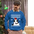 thumbnail image 5 of Christmas Sweatshirt, Customer Support Cat Funny Christmas Sweatshirt, Witty Holiday Jumper for Cat Lovers, Unique Feline Gift, 5 of 5