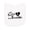 AA-White, variant on Inktastic Bestie Frenchie Newborn Bib