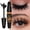 Black, variant on Giftesty 1Pcs/10ml Blue Border Waterproof Mascara, Thick Elongated Non-Smudgy, Easy-Remove Eye Makeup for Women