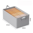 thumbnail image 6 of Collapsible Storage Bins Bag with Lids,Large Capacity Folding Clothes Organizers With Handle,Home Storage for Grocery Sweater Blanket Cloth, 6 of 7
