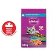 thumbnail image 1 of WHISKAS Adult Dry Cat Food Seafood Selections, Natural Salmon & Shrimp Flavour 9.1kg, 1 of 9