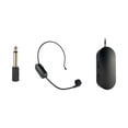 thumbnail image 2 of Micrófono inalámbrico con auriculares y amplificador de voz, sistema de altavoces para enseñanza. 1 micrófono, 2 of 9