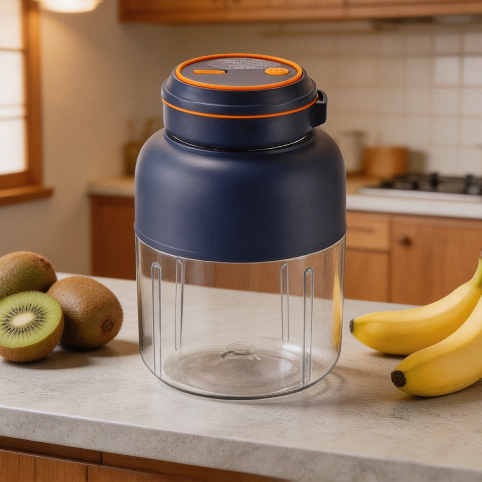 Eolstice Portable Fruit Juicer, Ice Crushing Blender, Powerful Blades, Mixing Stirring Machine, Small Juice Extractor, Personal Blender, Smoothie Maker, Ice Crusher