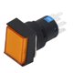 thumbnail image 5 of Interruptor de botón pulsador 25PCS Interruptor de botón pulsador de restablecimiento automático 6 pines Rectangular Momentáneo ABS Interruptor pulsador con arandela para motor eléctrico Electrodomést, 5 of 8