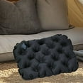 thumbnail image 6 of Wswqop Inflatable Seat Cushion Air Cushion Comfortable Lightweight Office Chair Cushion Black, 6 of 9