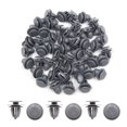 thumbnail image 2 of 50Pcs 9x16x17mm Vehículo Grapas Sujeción de Reborde Panel Puerta Remaches Plástico Gris Unique Bargains Clips/Remaches/Sujetador, 2 of 2