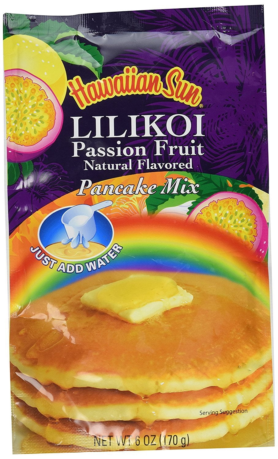 Hawaiian Sun Lilikoi Passion Fruit Pancake Mix (3 Pack)