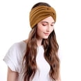 thumbnail image 2 of Huachi Wide Headbands for Women's Hair Fashion Turban Head Bands Non Slip Wide Twisted Headwraps Workout Hair Accessories, 6 Pack, 2 of 6