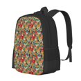 thumbnail image 1 of Easygdp Funny Owl Bird Mochila de Gran Capacidad Minimalista Ideal para Escuela, Viajes y Uso Diario, 1 of 6