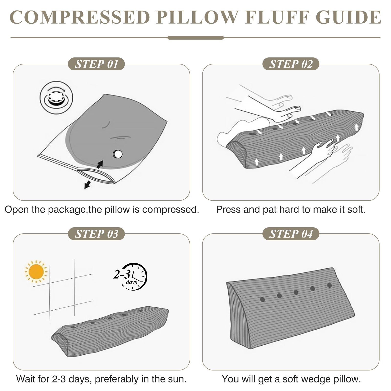 ANMINY Soft Fleece Headboard Pillow - High Elastic Pearl Cotton Filling, Removable Cover, Side Pocket, Ideal for Bed & Sofa Back Support