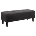 thumbnail image 2 of Ashley 2810108 Sinko Quartz Tone Fabric Oversized Accent Ottoman Bench, 2 of 2
