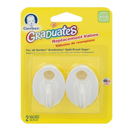 Gerber Graduates Replacement Valves - 2 CT