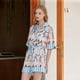 thumbnail image 1 of Pijama de seda de hielo para mujer, traje de manga larga con diseño de nicho, estilo Ins, primavera y verano, 2023, 1 of 4
