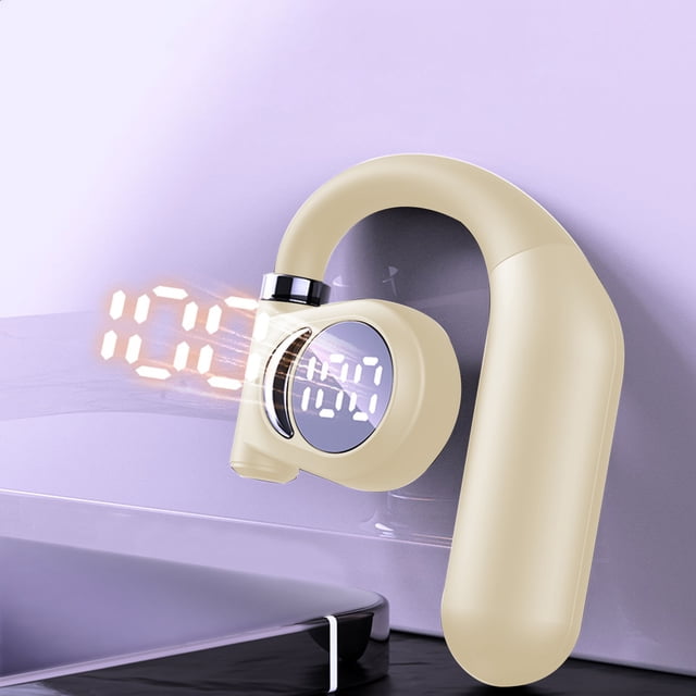 Business Bluetooth Headphones Ear OWS Open Bones Conduction-long Battery Life LED Power Display Intelligent Noise Reduction