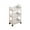 White, variant on Lignoak Mobile Trolley Home Kitchen Shelf Bedroom Snack Organizer Multi-Layer Organizer Storage White Free Size