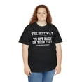 thumbnail image 5 of DJH Apparel |Best Way To Get Back On Your Feet Funny Unisex T-shirt, 5 of 8