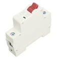 thumbnail image 2 of Solar DC Circuit Breaker, 1P Electromagnetic 6KA Breaking Capacity 250V 50A Safe DIN Rail Installation DC Miniature Circuit Breaker  For Household, 2 of 8
