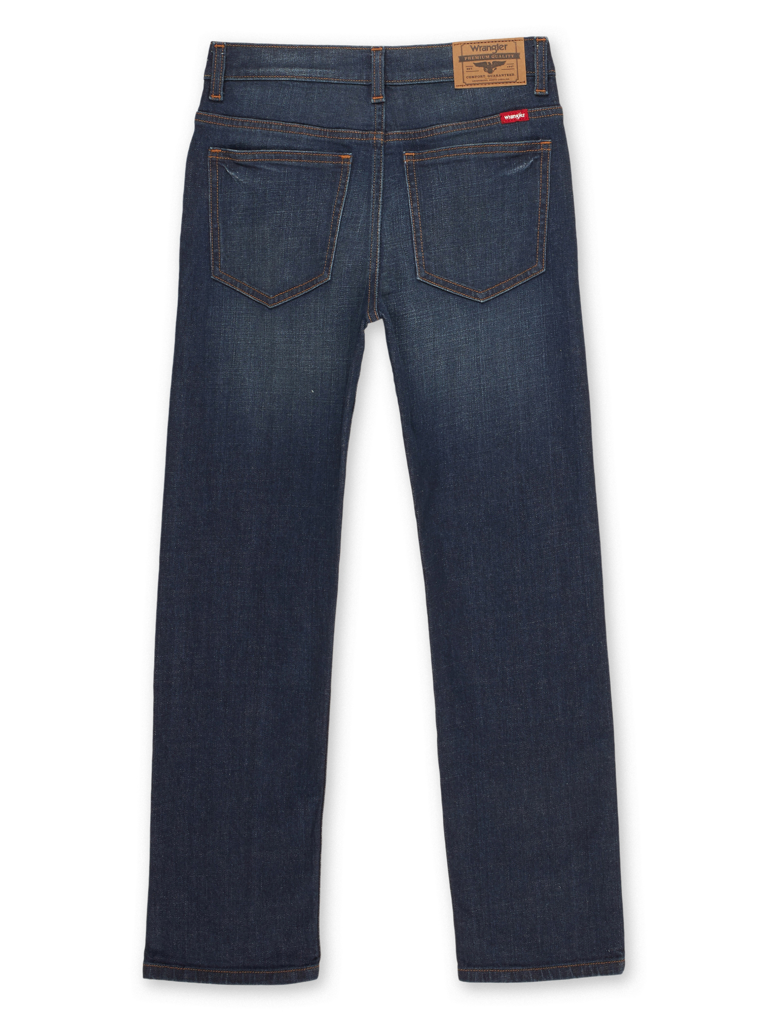 Wrangler Boys Slim Straight Jean with Stretch, Sizes 4-16