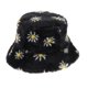 thumbnail image 1 of Niñas Adultos Mujer Sombrero de cubo Lindo Sombrero de pescador Gorra esponjosa negro Zulema sombrero de pescador de mujer, 1 of 7