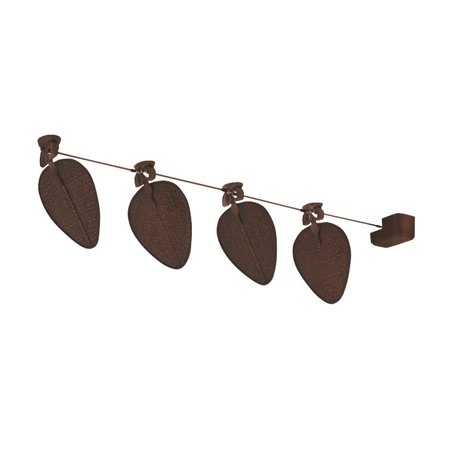 

Indoor Ceiling Fans With Rust Tones Color and Finish Metal Material size 7 inch
