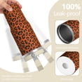 thumbnail image 2 of Leopard Print 30oz Handheld Travel Tumbler with Handle – Double Wall Stainless Steel Insulated Cup, Flip Straw Lid, Leak-Proof & BPA-Free for Hot and Cold Drinks – Durable Coffee & Juice Mug, 2 of 6