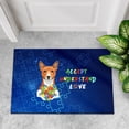 thumbnail image 4 of Autism Awareness Basenji Accept Understand Love Doormat African Barkless Dog Lover Indoor Outdoor Welcome Mat - 12003, 4 of 5