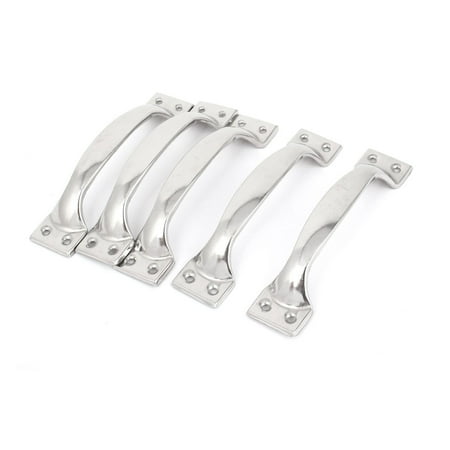 - Unique Bargains Stainless Steel Arch Design Closet Drawer Door Pull Handle 5.7