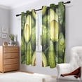 thumbnail image 6 of Avocado Fruit Blackout Curtains Thermal Insulation 63 inch Grommet for Bedroom Living Room Bathroom Kitchen Windows 2 Pack, 6 of 6