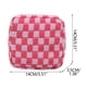 thumbnail image 2 of Bolsa De Almacenamiento Monedero de punto rosa, bolsa de almacenamiento portátil de gran capacidad para maquillaje y lápiz labial (1 unidad) JASKFLY, 2 of 9