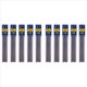 thumbnail image 1 of 10 Unids Recambio de Minas de Lápiz, Recambio de Lápiz Accesorios de Escritura de Oficina Lápiz Papelería para Estudiantes Recambios de Lápiz (0,7 Mm), 1 of 3