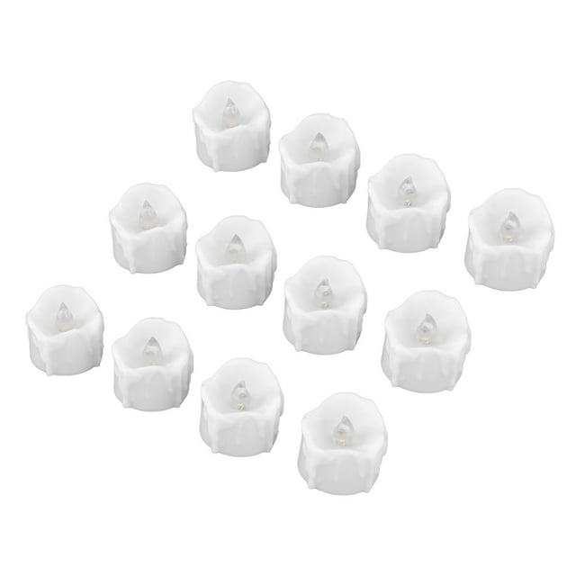 Halloween Fake Candles, Flameless LED Electric Tea Candles For Banquet