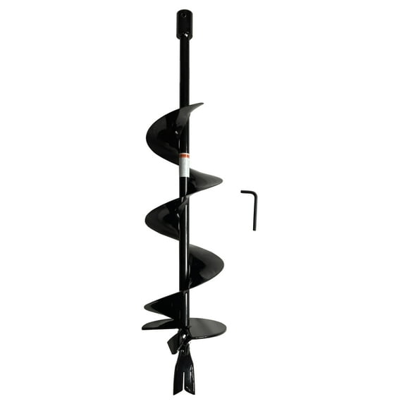 GardenTrax  Earth Auger ,8 Inch Diameter,Black,8-inch