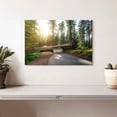 thumbnail image 2 of Elephant Stock Sequoia Log Tunnel Road Wall Art - Horizontal Canvas Wall Art - Living Room Wall Decor - Transportation Canvas - Green And Beige Decor - 12" x 8", 2 of 8