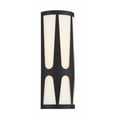thumbnail image 6 of ROY-802-BK-Crystorama Lighting-Royston - 2 Light Wall Mount In Modern and Contemporary Style-17.75 Inches Tall and 6.75 Inches Wide-Black Finish, 6 of 10