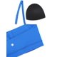 thumbnail image 4 of Sostén CRZ YOGA Butterluxe sin varillas con relleno y escote cuadrado azul M, 4 of 4