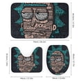 thumbnail image 3 of Rick And Morty 4 Pcs Bathroom Shower Curtain Set with Rugs(Bath Mat,U Shape Mat, Toilet Lid Cover Mat) Bathroom Accessory Sets, 3 of 8