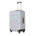 thumbnail image 2 of Haiem Cute Rabbit Luggage Cover Printed Suitcase Covers for Luggage Elastic Washable Suitcase Protector Fits 18-32 Inch Luggage-Medium, 2 of 9