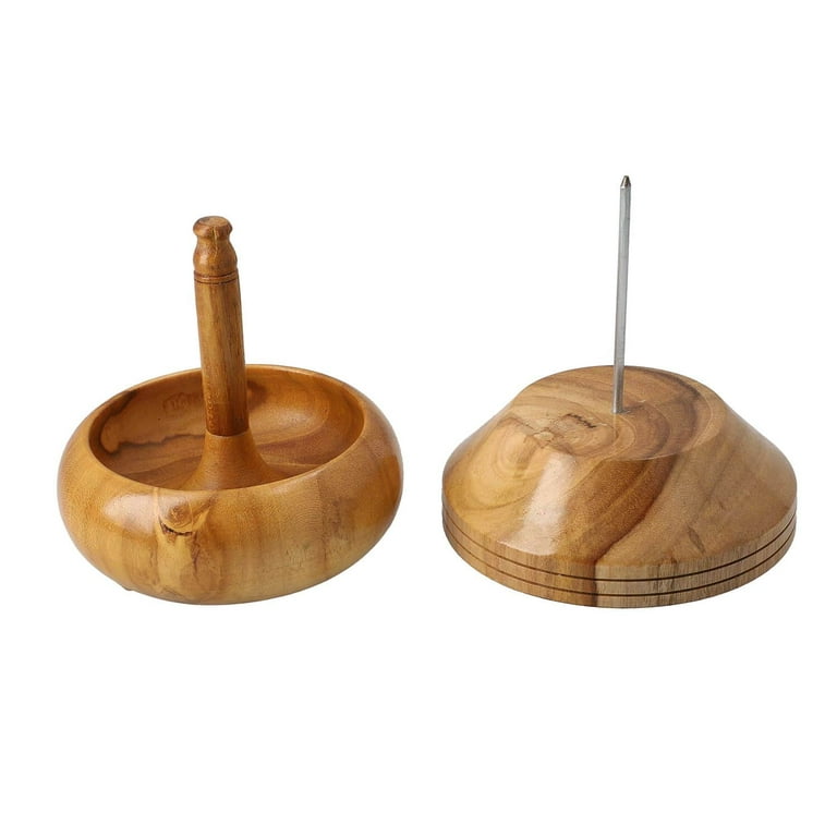 Mother's day jewelry Teak Wooden Bead Spinner (5.5x4.5) with Stainless  Steel Curved Needle (5) and Fish Wire at ShopLC