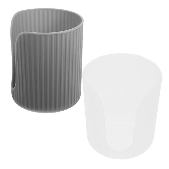 Zehuanyu  2 Pcs Paper Coffee Cup Holder Pantry Storage Rack