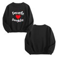thumbnail image 5 of Favorite Daughter Sweatshirt, Long Sleeve Oversized Casual Fashion Graphic Pullover Tops For 𝓴𝓲𝓭𝓼,100cm, 5 of 5
