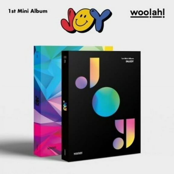 Woo!Ah! - Joy - Random Cover - incl. 84pg Photobook, Holder, 4-Cut Film Photo, Poster, Postcard, 2 Photo Cards, 2 Stickers, Invitation Envelope & Card   Ticket - Music & Performance - CD