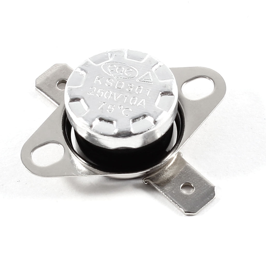 KSD301 AC 250V 10A 75C Celsius NC Temperature Control Switch Thermostat