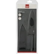 Kuhn Rikon Chefs Knife, with Sheath, 6 Black