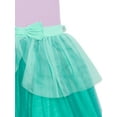 thumbnail image 3 of Disney Princess Girls The Little Mermaid Ariel Cosplay Dress with Short Puff Sleeves, Sizes 4-12, 3 of 3