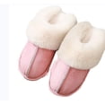 thumbnail image 1 of Pantuflas de algodón para exteriores cómodas, antideslizantes y cálidas para mujer, 1 of 3