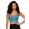 thumbnail image 2 of RBX Active Women's Soft Strappy Back Yoga Sports Bra, 2 of 4