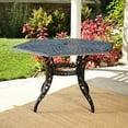 thumbnail image 2 of Hexagonal Outdoor Table | Enhance Backyard Dining | Cast Aluminum Material | Comfortably Seats Six, 2 of 3